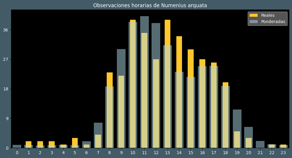 Observations by Hour