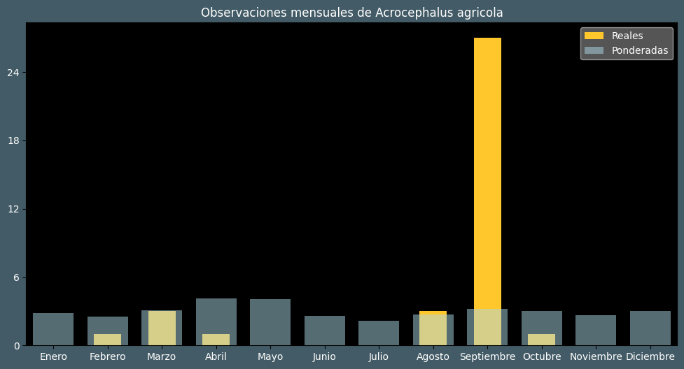 Observations by Month