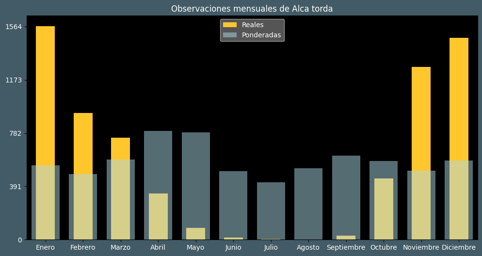 Observations by Month