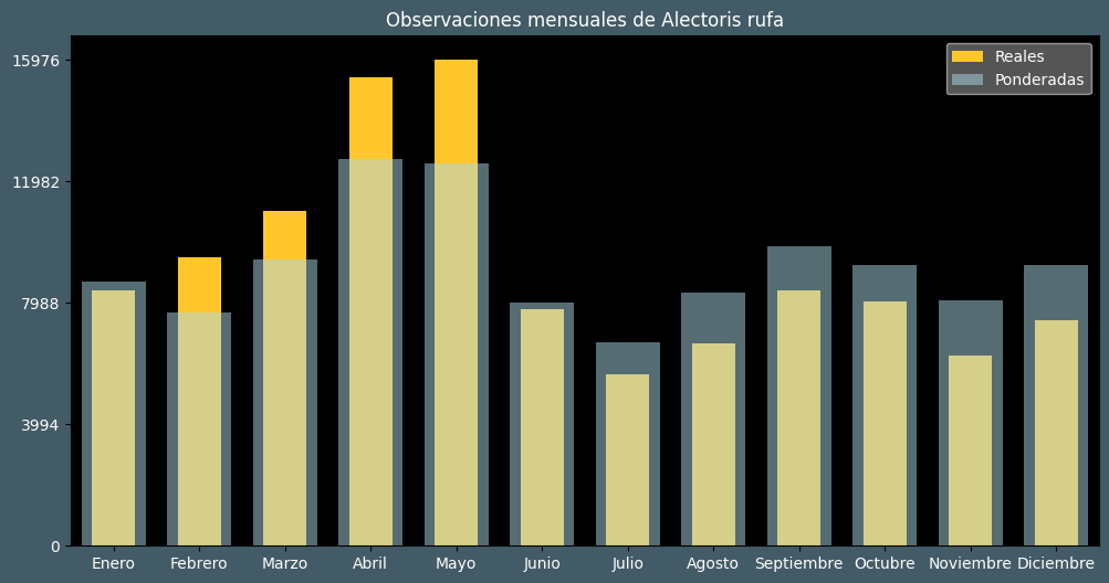 Observations by Month