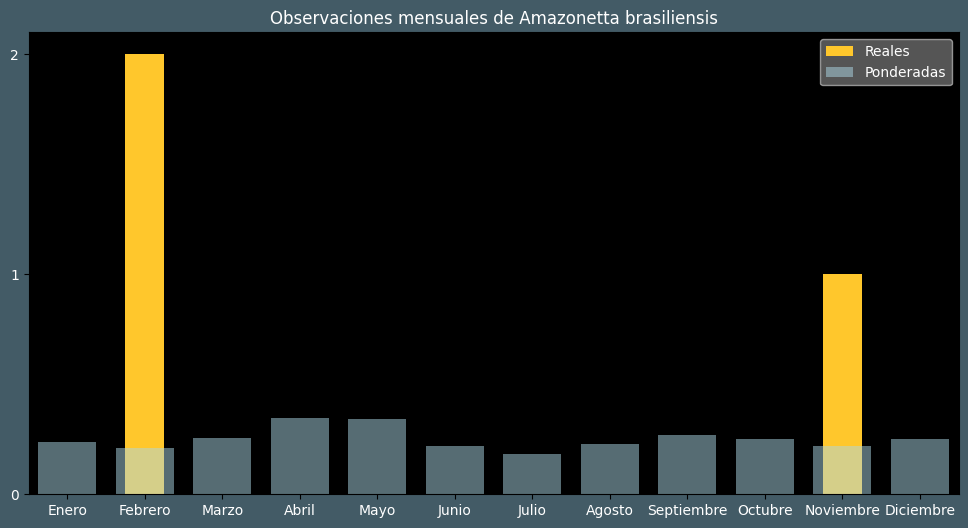 Observations by Month