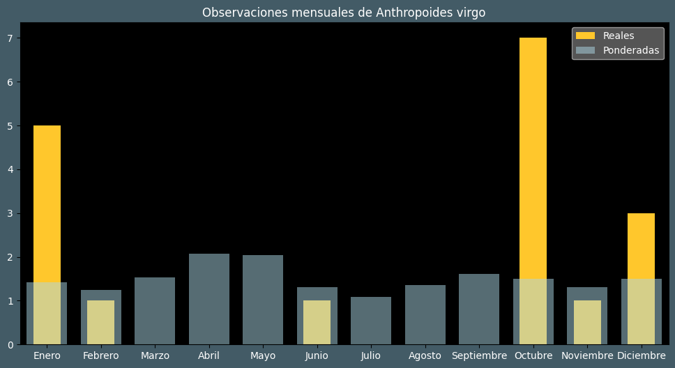 Observations by Month