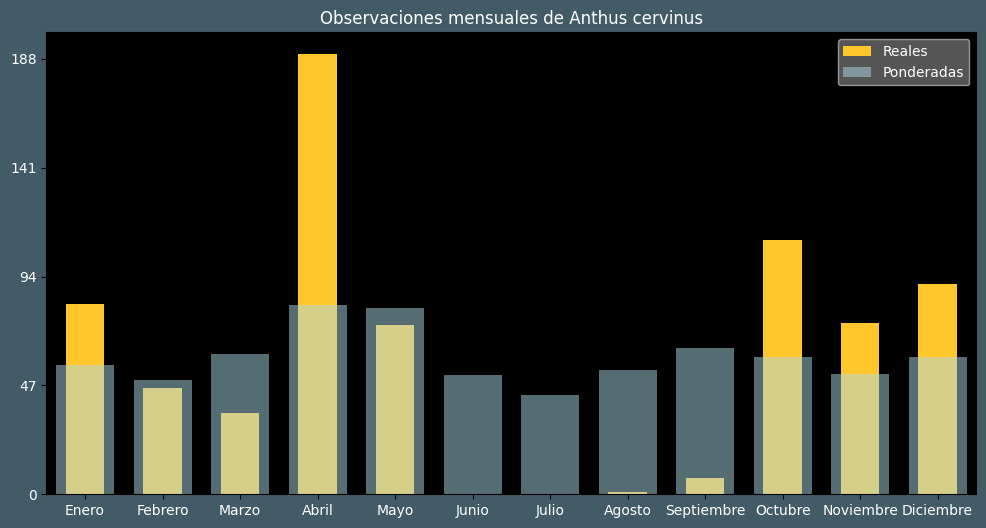 Observations by Month