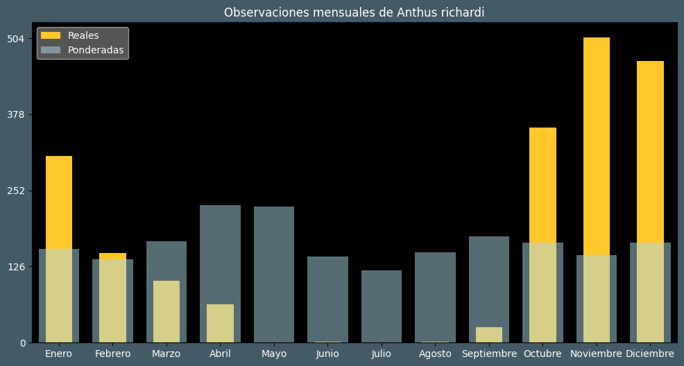 Observations by Month