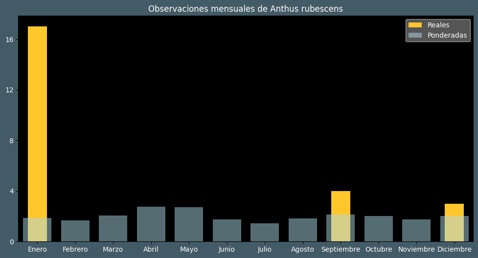 Observations by Month