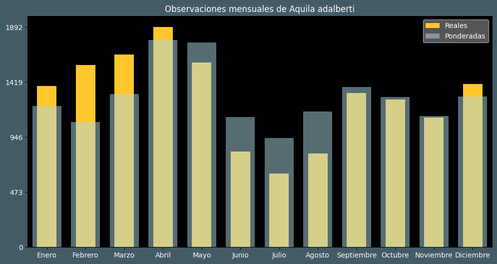 Observations by Month