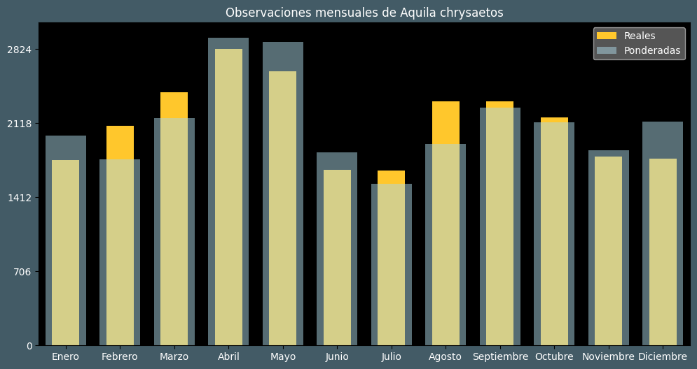 Observations by Month