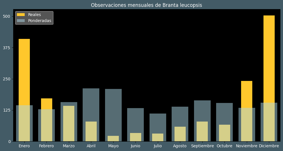 Observations by Month