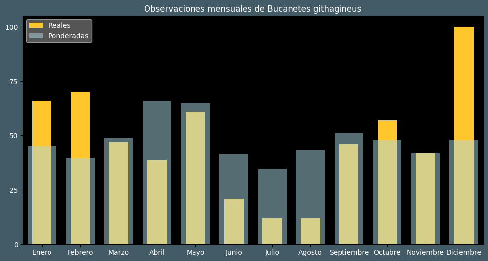 Observations by Month