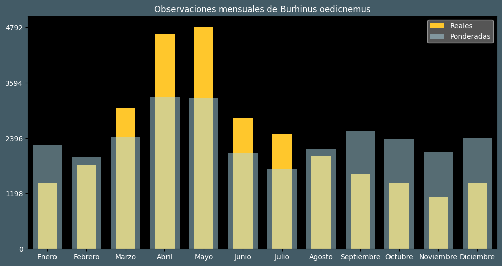 Observations by Month