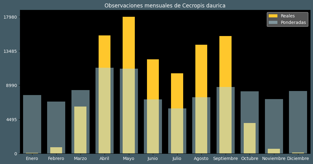 Observations by Month