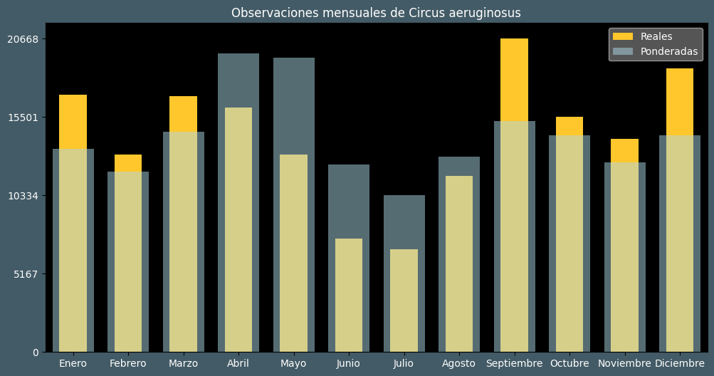 Observations by Month