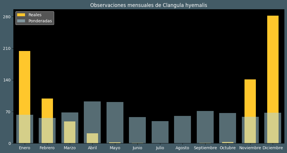 Observations by Month