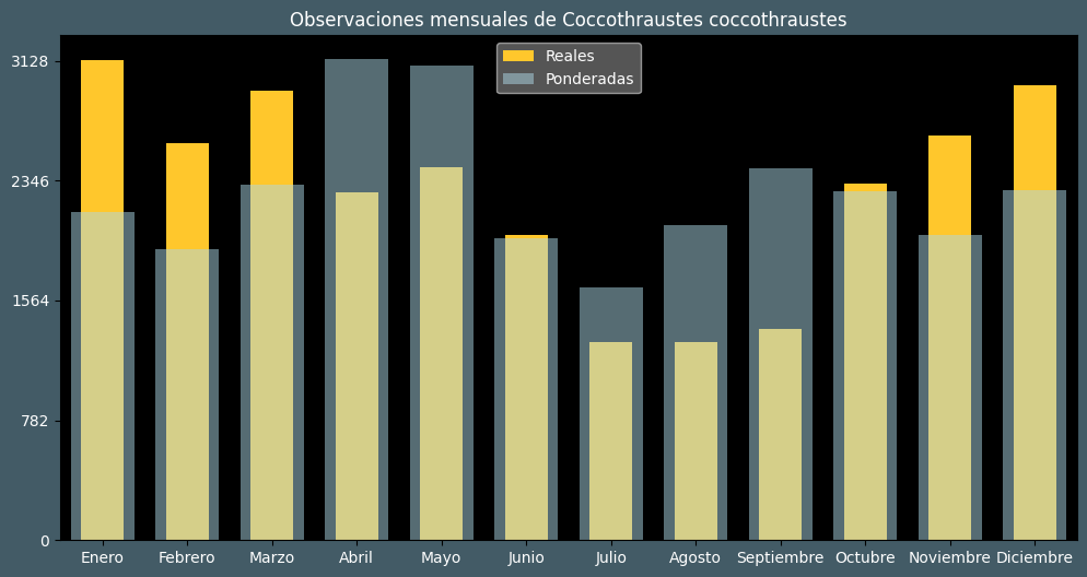 Observations by Month