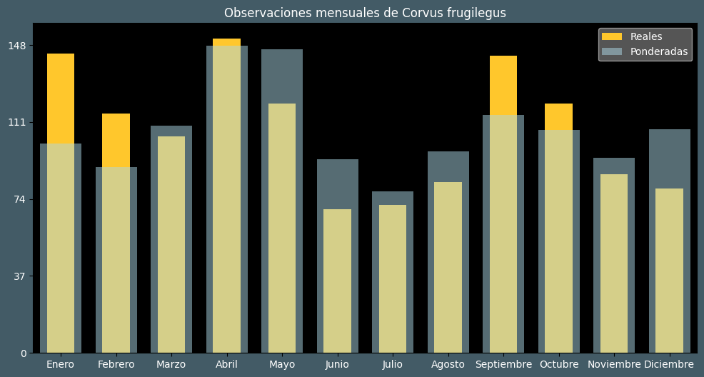 Observations by Month