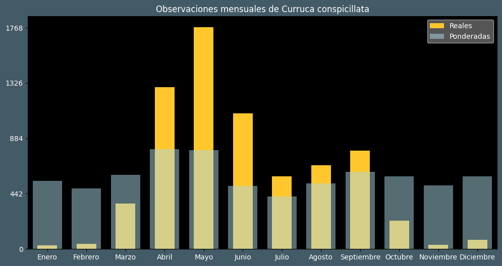 Observations by Month