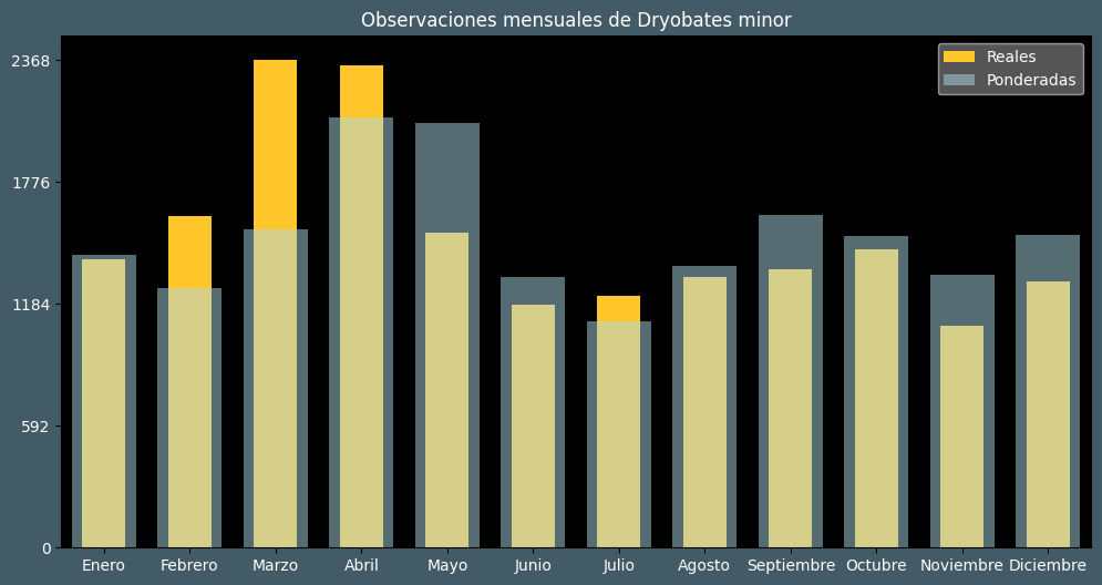 Observations by Month