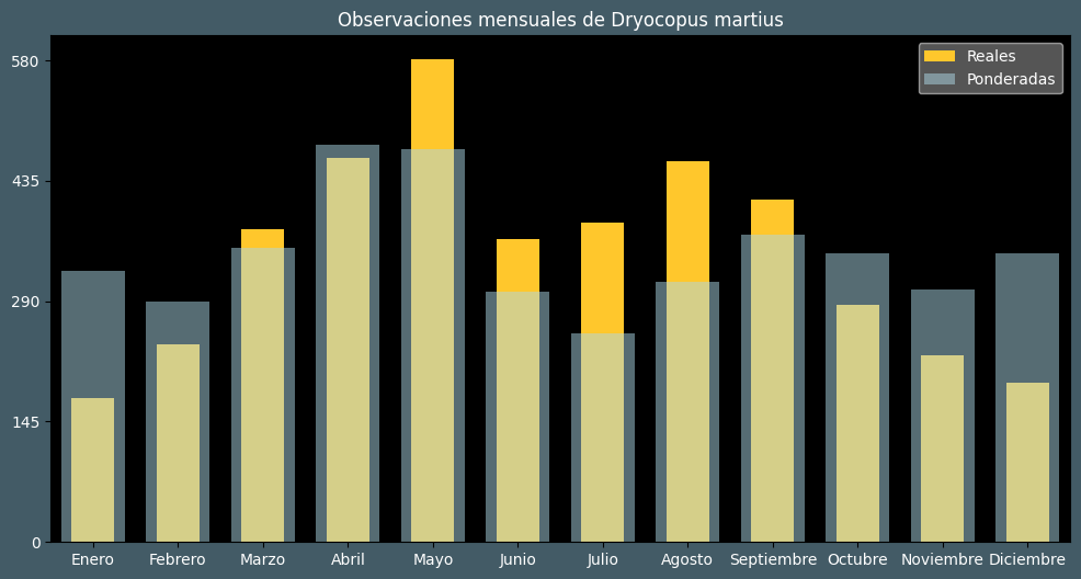 Observations by Month