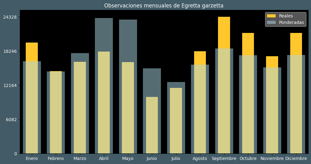 Observations by Month