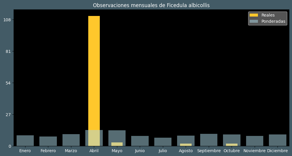 Observations by Month