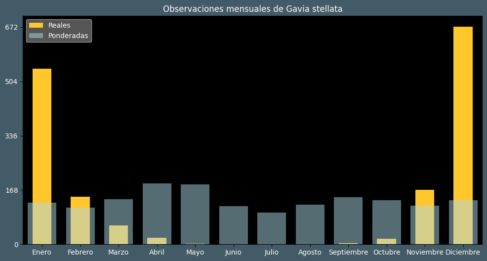 Observations by Month