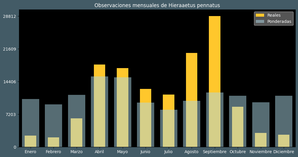 Observations by Month