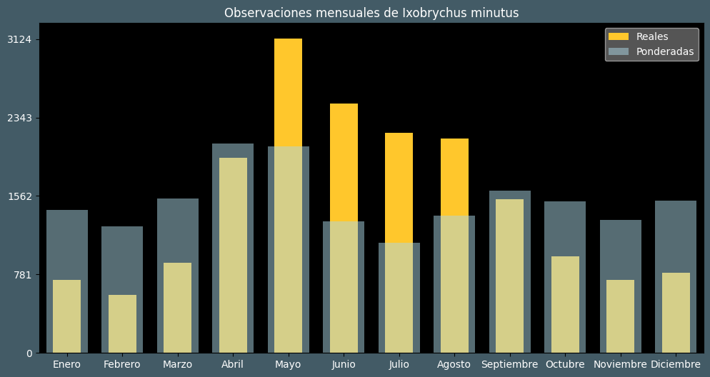 Observations by Month