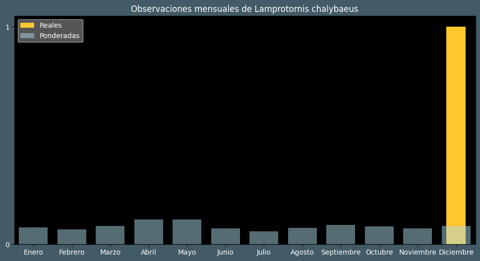 Observations by Month