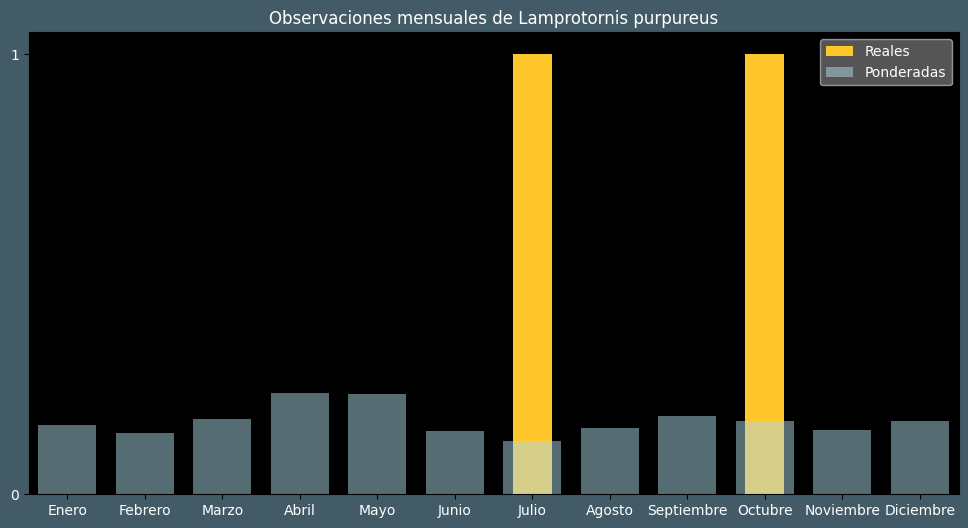 Observations by Month