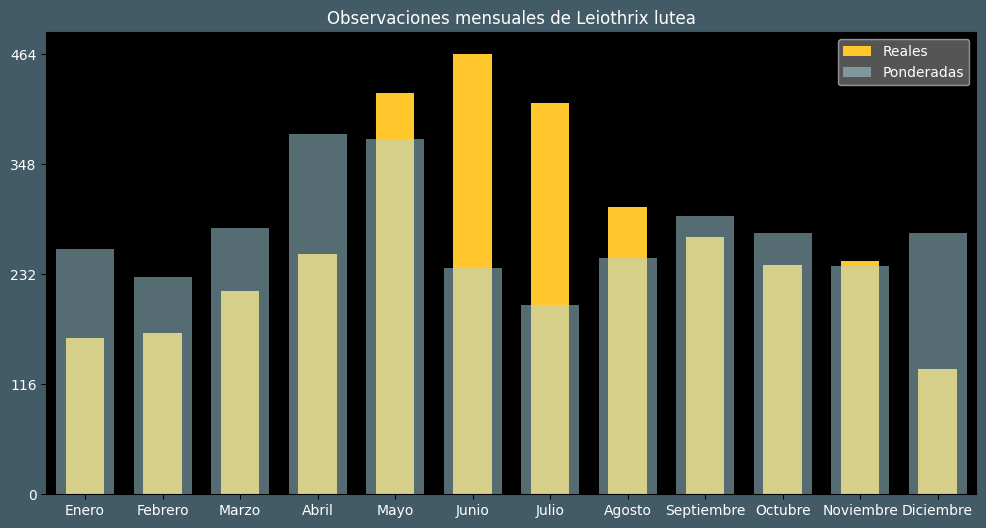 Observations by Month