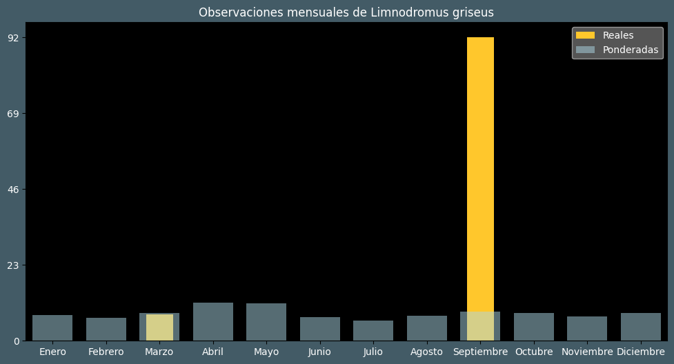 Observations by Month