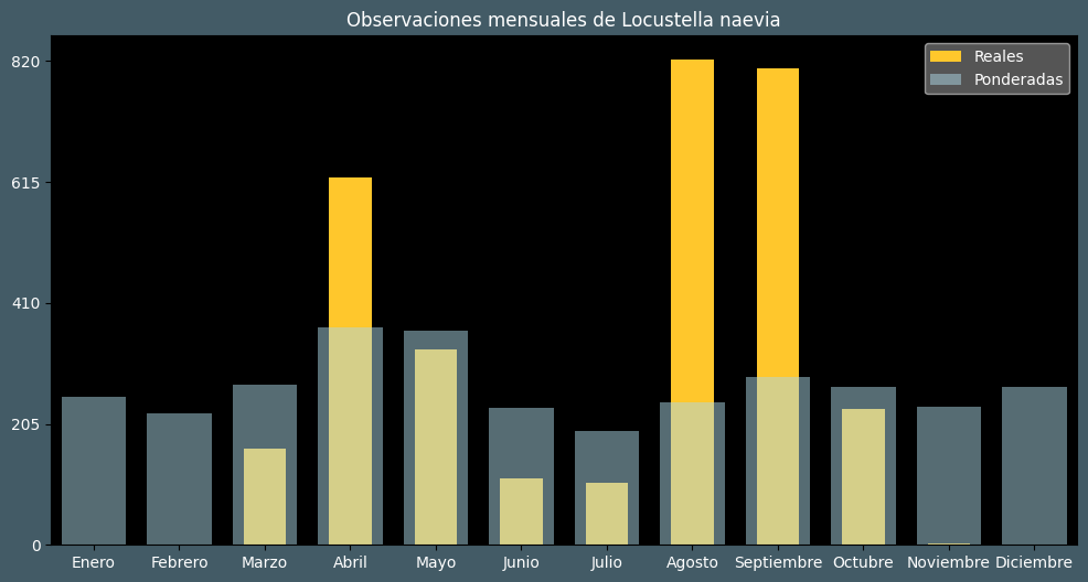 Observations by Month