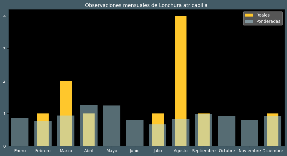 Observations by Month