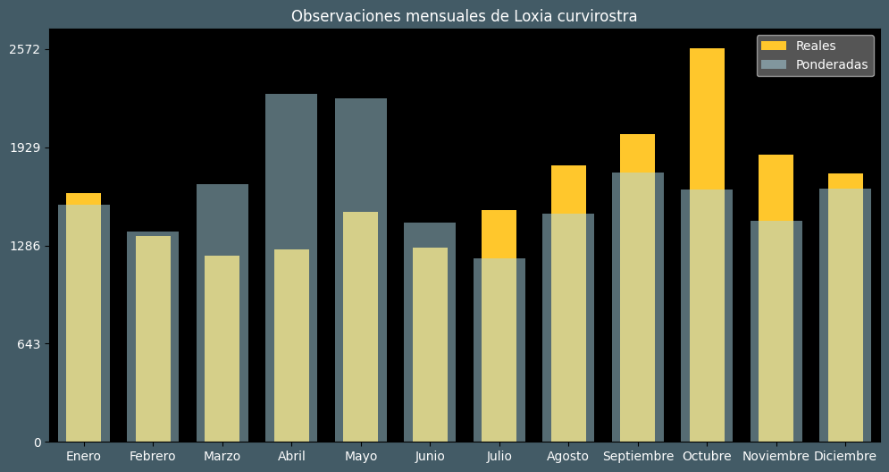 Observations by Month