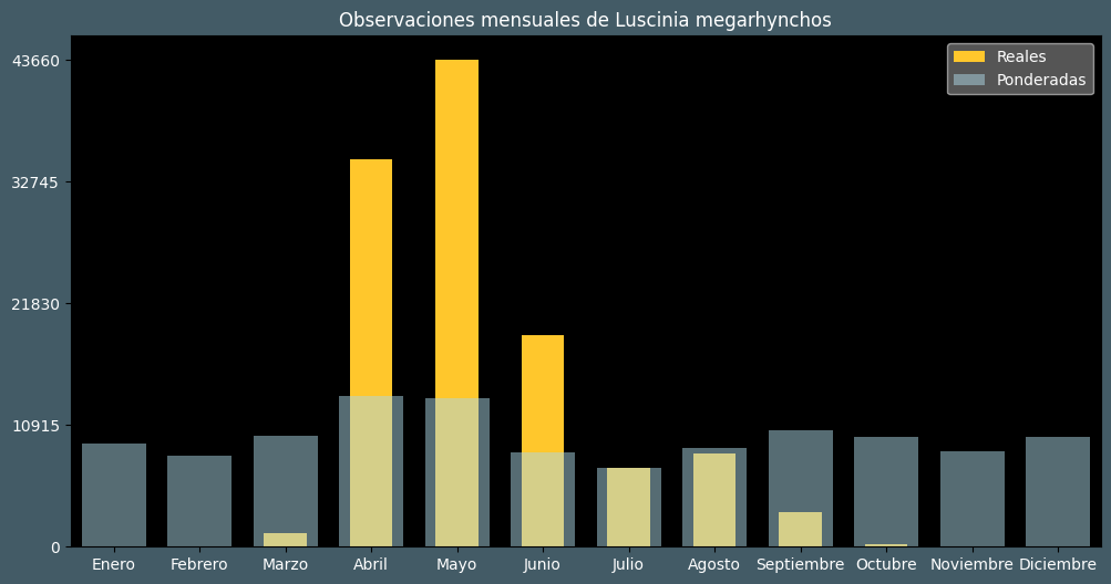 Observations by Month