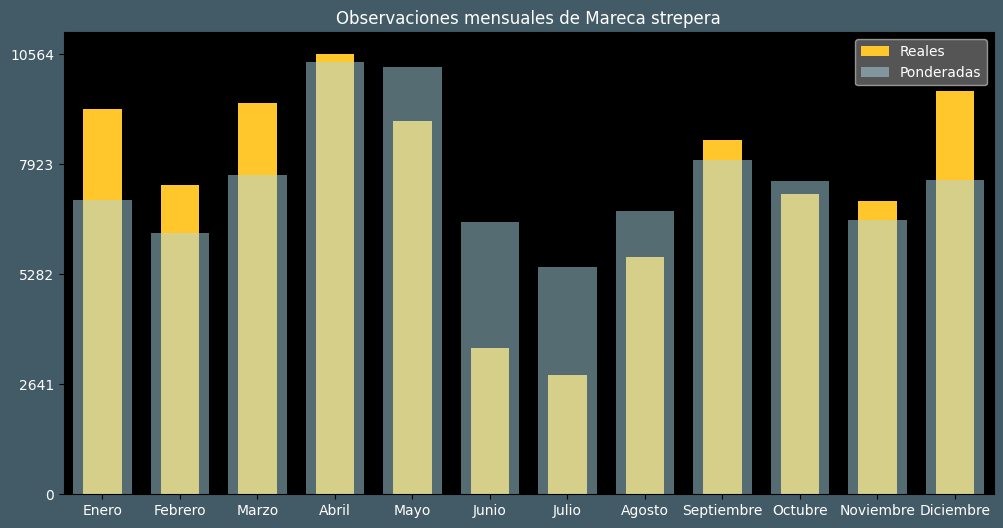 Observations by Month