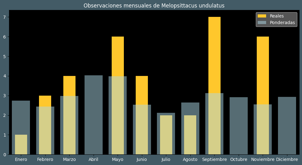 Observations by Month