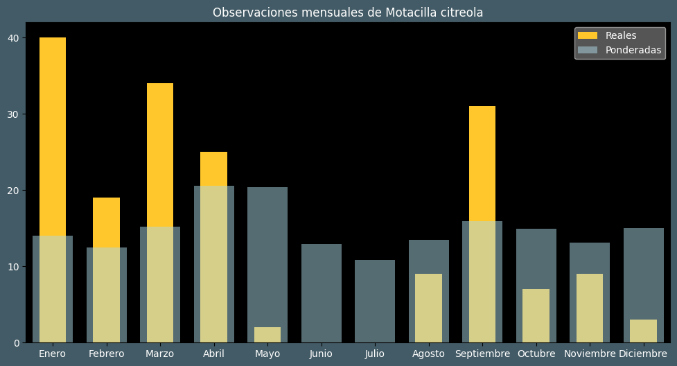 Observations by Month