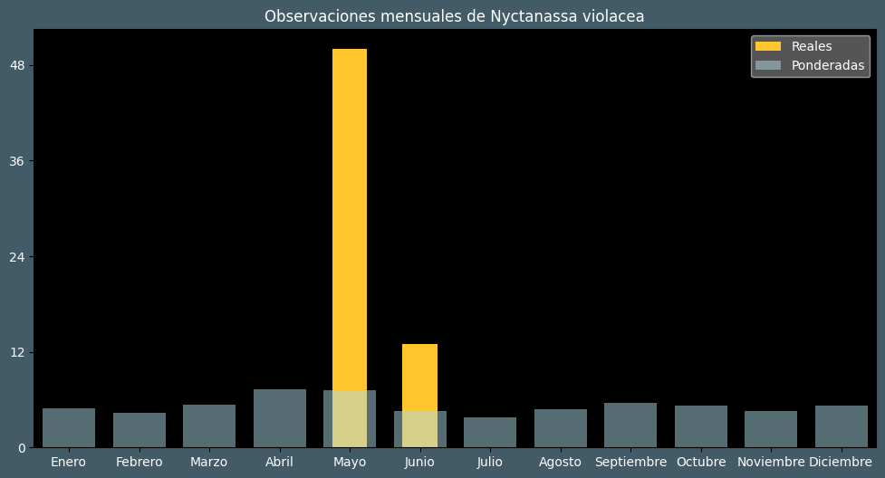 Observations by Month