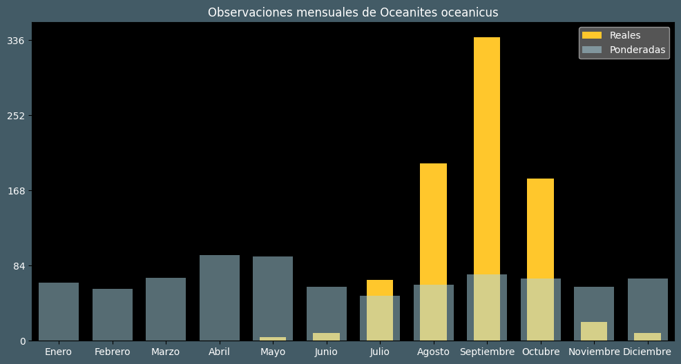 Observations by Month