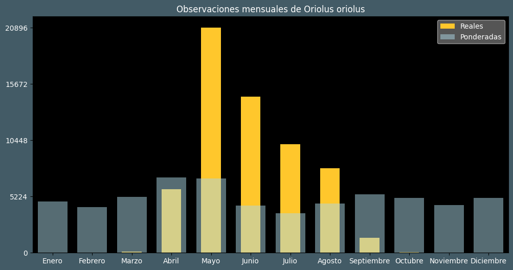 Observations by Month