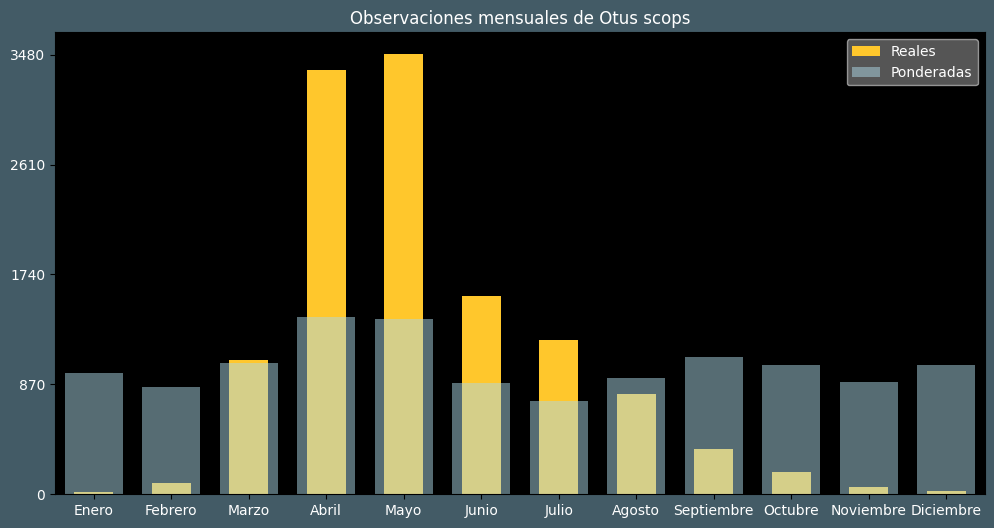 Observations by Month