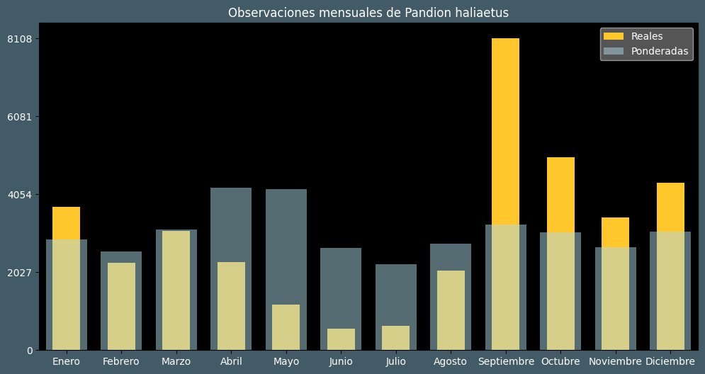 Observations by Month