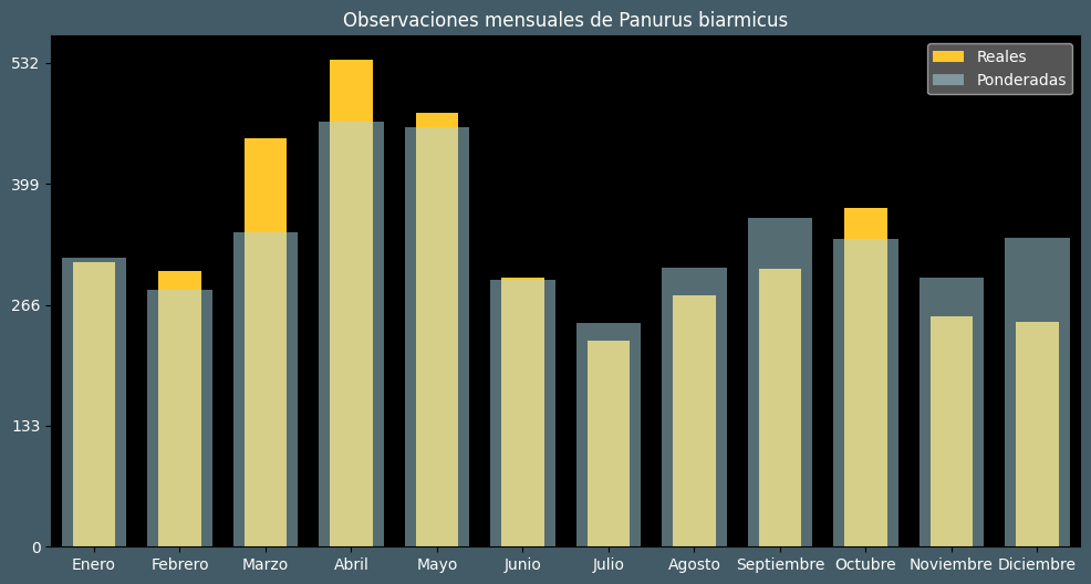 Observations by Month