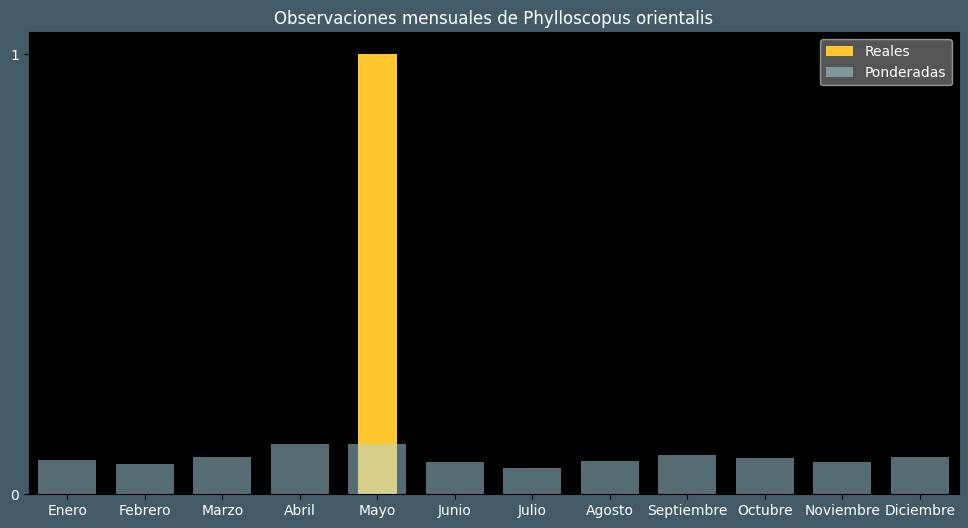 Observations by Month