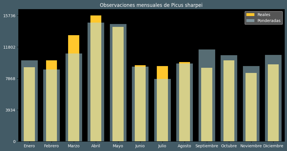 Observations by Month