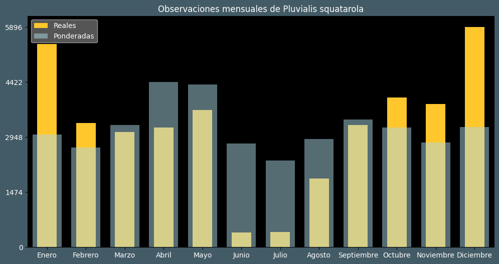 Observations by Month