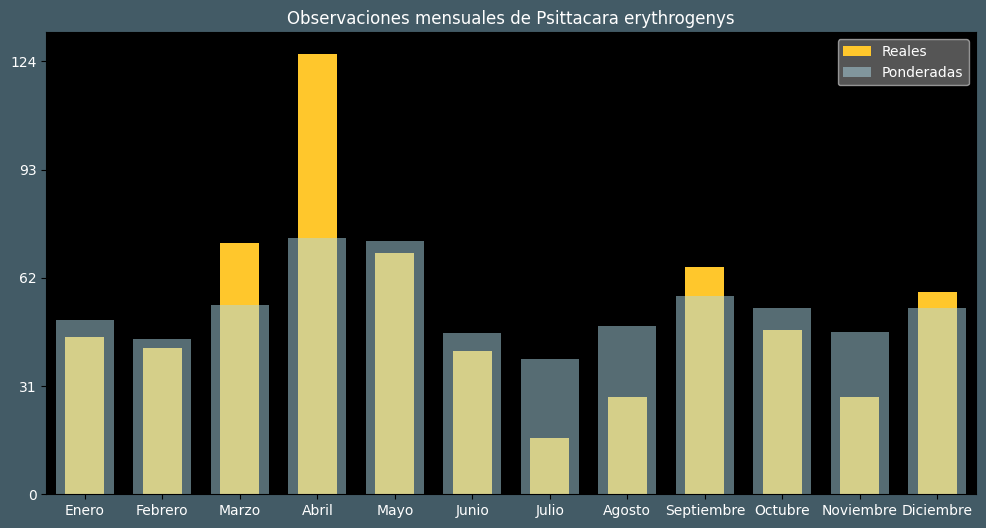 Observations by Month