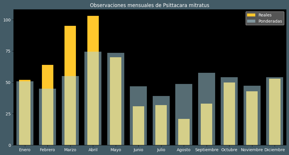 Observations by Month