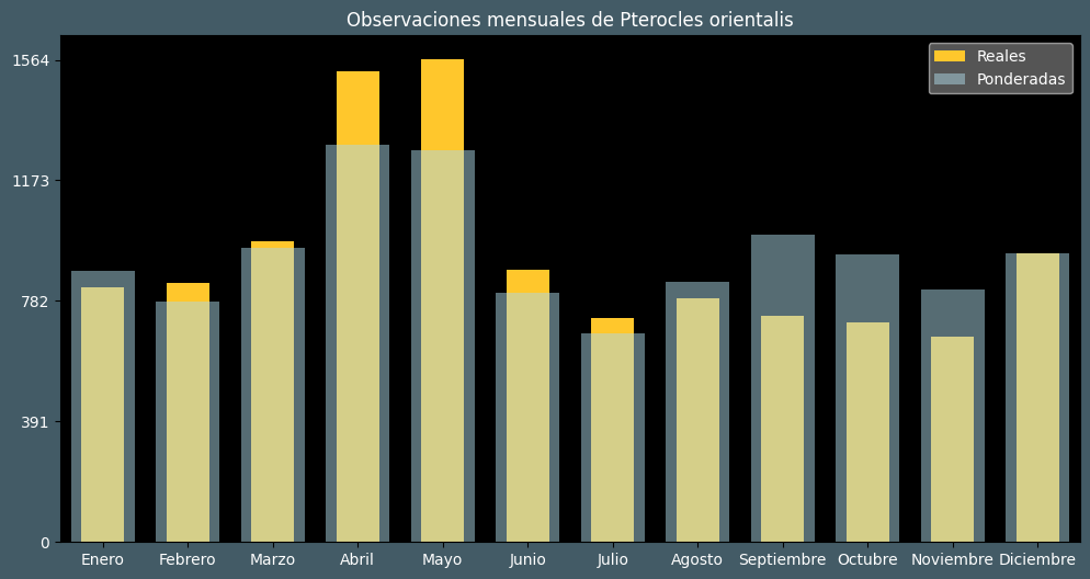 Observations by Month